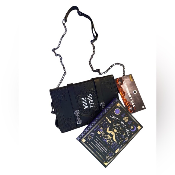 Spell Book Carrier/ Crossbody Bag & Basic Witches How To Summon Success Book - Picture 6 of 12